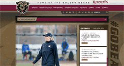 Desktop Screenshot of kubears.com